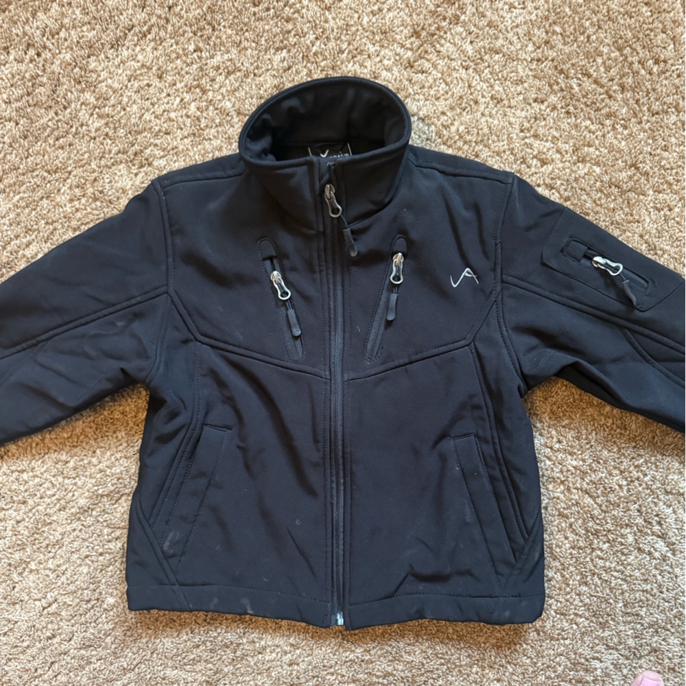 Boys Black Jacket - Picture 2 of 4